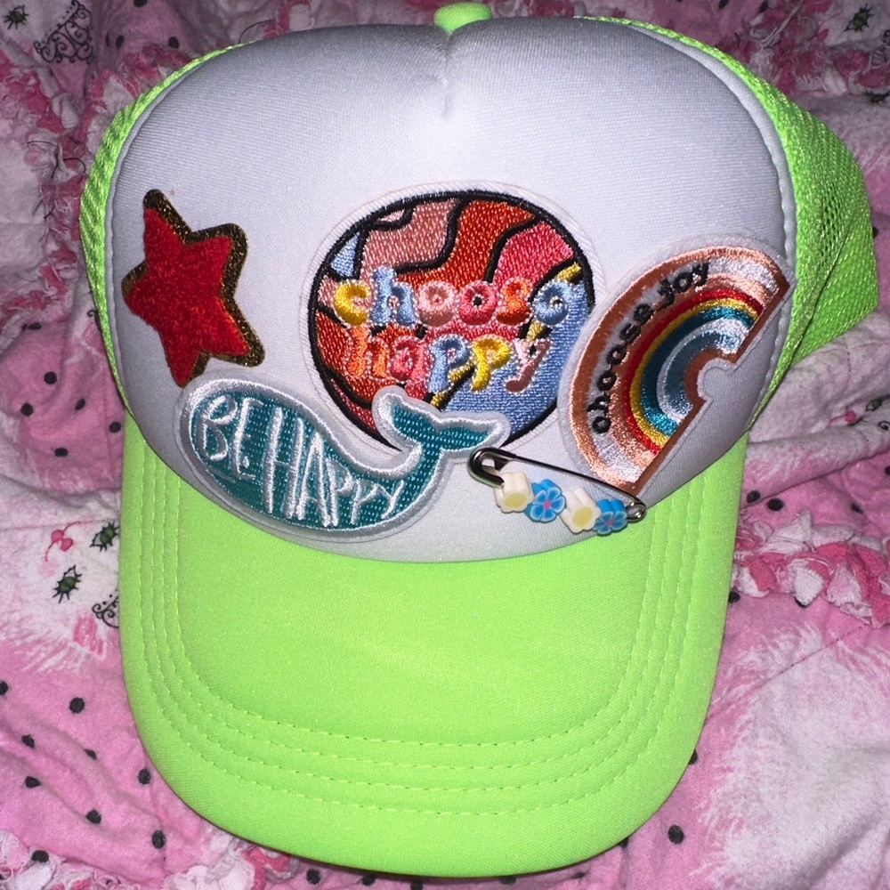 Choose Happy Trucker Hat